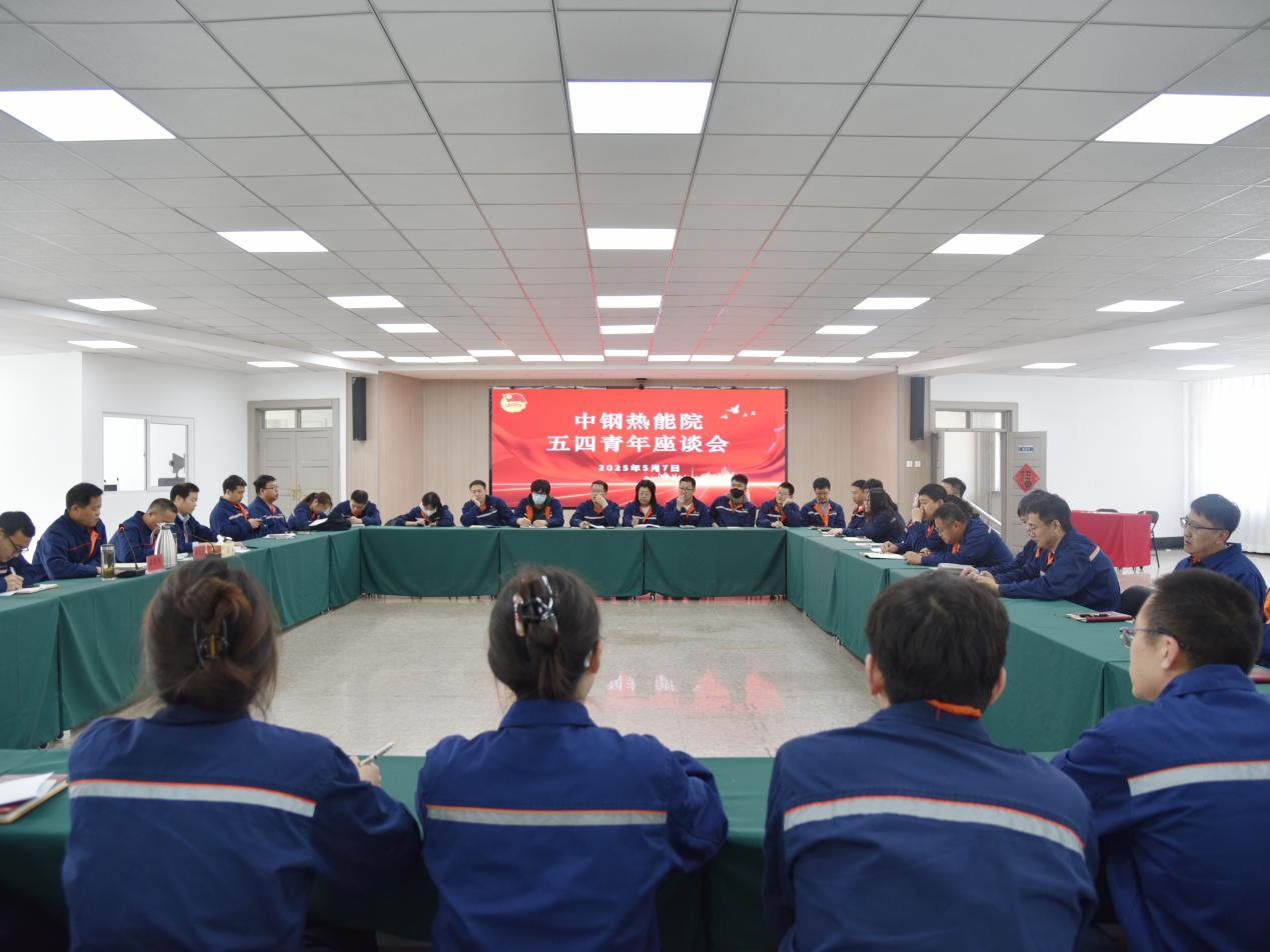 拼搏青春筑路，奮斗光耀熱能：中鋼熱能院召開(kāi)“五四”青年座談會(huì)